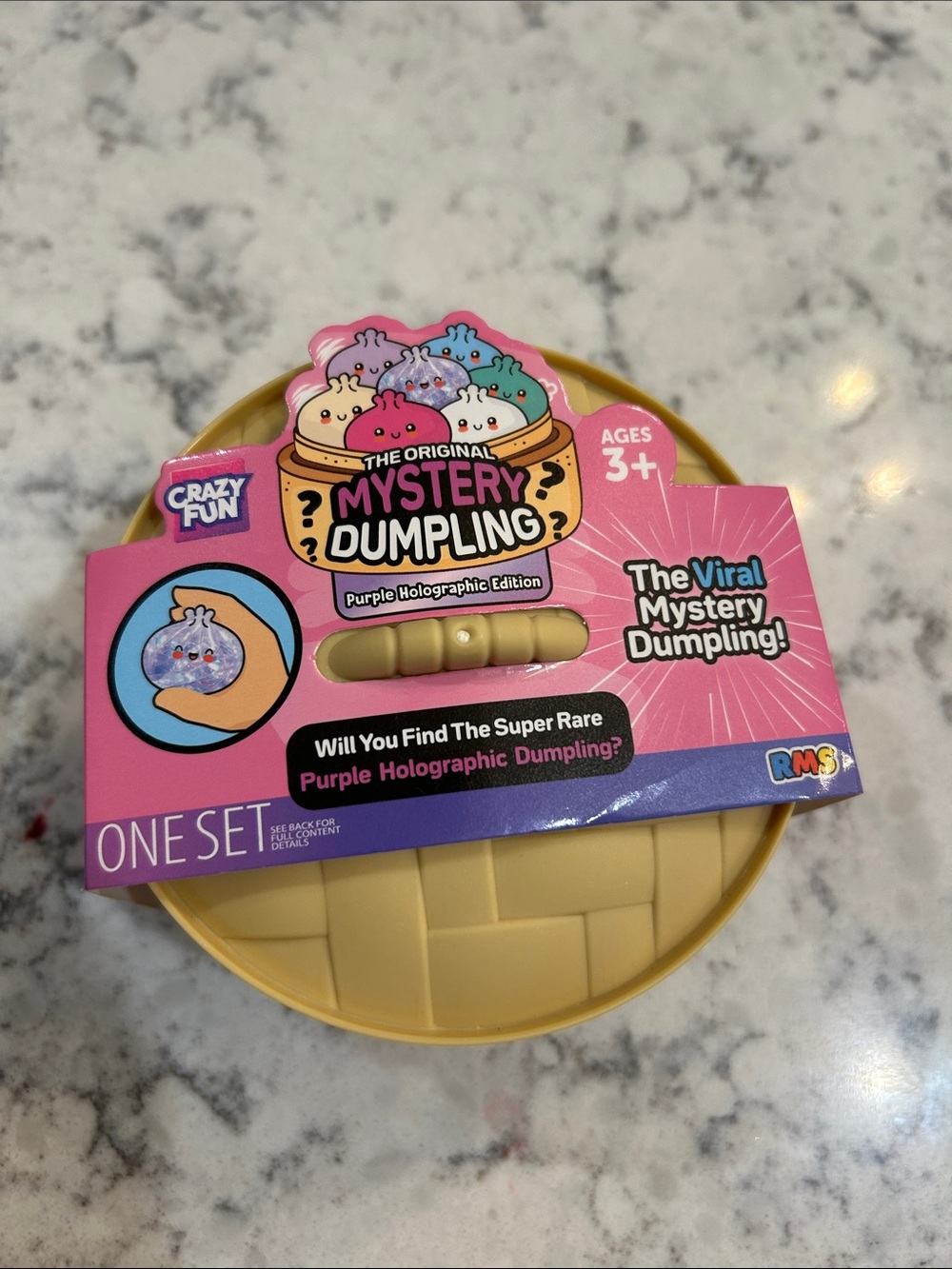 The Original Mystery Dumpling Purple Holographic Edition - Pink Packaging